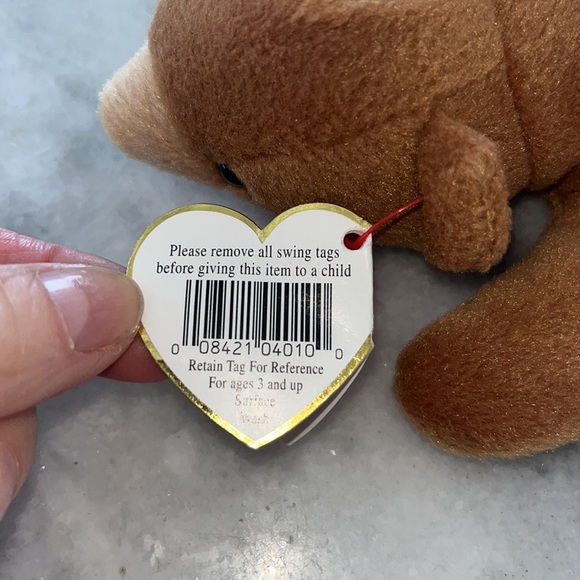 Beanie Baby Cubbie Plush *RARE* with ALL Errors *Tag 11-14-93 Style 4010 - Picture 2 of 8